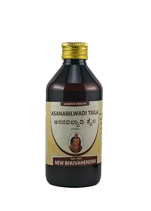 Asanabilwadi Taila 100 ml - New Bhuvanendra Asanabilwadi Taila 100 ml - New Bhuvanendra