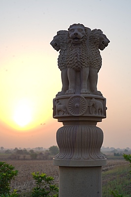 Lion Capital 16 feet height Lion Capital 16 feet height