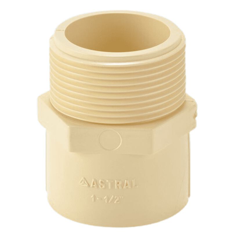 Astral Tank Adaptor (THDxTHD), 32mm, 1-1/4" Inch, CPVC Fittings