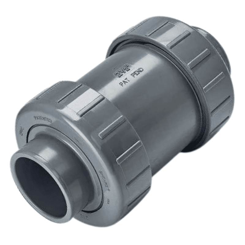 Astral True Union IND Ball Check SOC EPDM, 65mm, 2-1/2" Inch, CPVC Fittings
