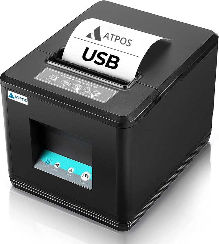 Atpos AT-301 80mm (3 Inch) Thermal Receipt Printer | USB/Bluetooth Interface Atpos AT-301 80mm (3 Inch) Thermal Receipt Printer | USB/Bluetooth Interface