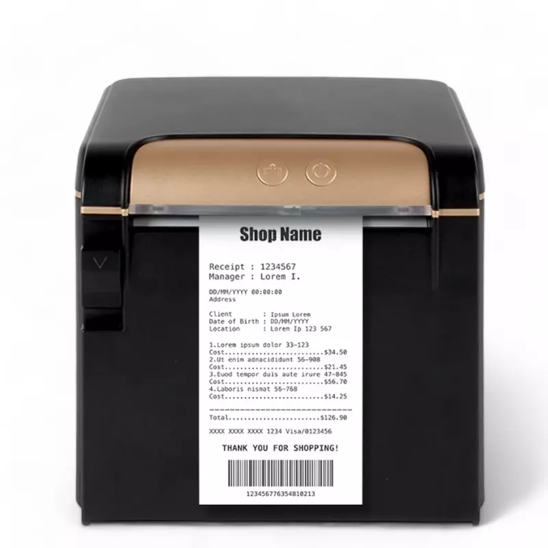 Atpos AT-506 80mm 3 Inch Bluetooth Thermal Receipt Printer (BT+USB+LAN+RS232) | 2 Year Warranty Atpos AT-506 80mm 3 Inch Bluetooth Thermal Receipt Printer (BT+USB+LAN+RS232) | 2 Year Warranty