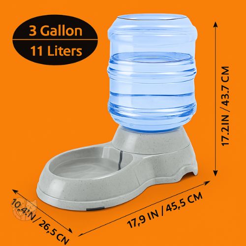 Automatic Pet Water Dispenser โ Large Capacity Gravity Water Feeder for Dogs & Cats Automatic Pet Water Dispenser โ Large Capacity Gravity Water Feeder for Dogs & Cats