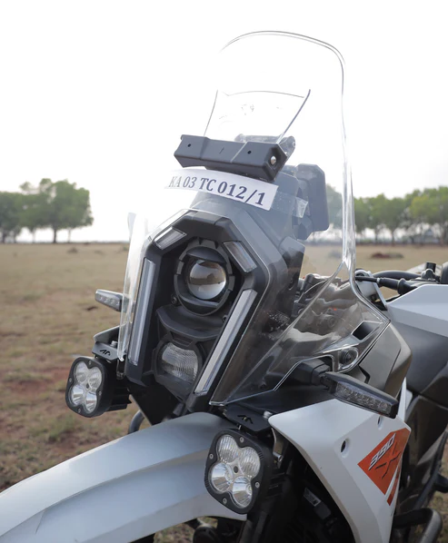 Motourenn Aux Light Mount OEM Style for KTM 390 Adventure 2025 Onwards