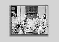 Swami Vivekananda - Bose Para Group Photo, Calcutta 1897