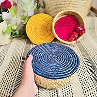 Moonj Lidded Basket