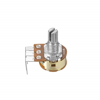 B10K Potentiometer Metal Knurling 15mm | 100K Resistance | Durable & High-Precision Control