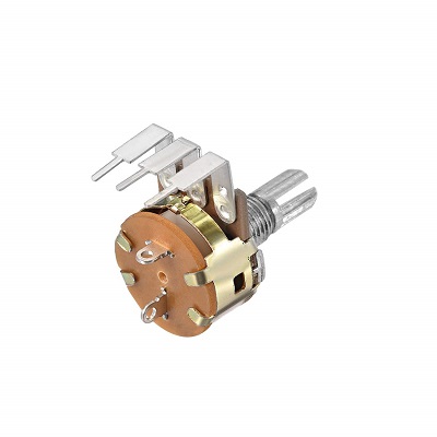 B10K Potentiometer Metal Knurling 15mm | 100K Resistance | Durable & High-Precision Control