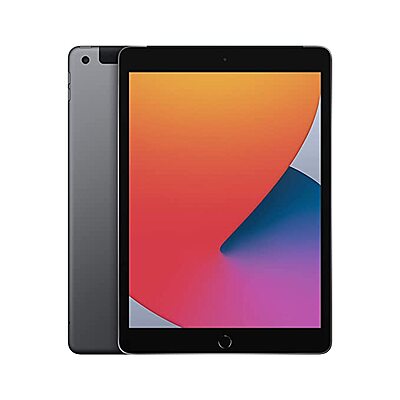 New Apple iPad (10.2-inch, Wi-Fi + Cellular, 32GB) - Space Grey (Latest Model, 8th Generation)