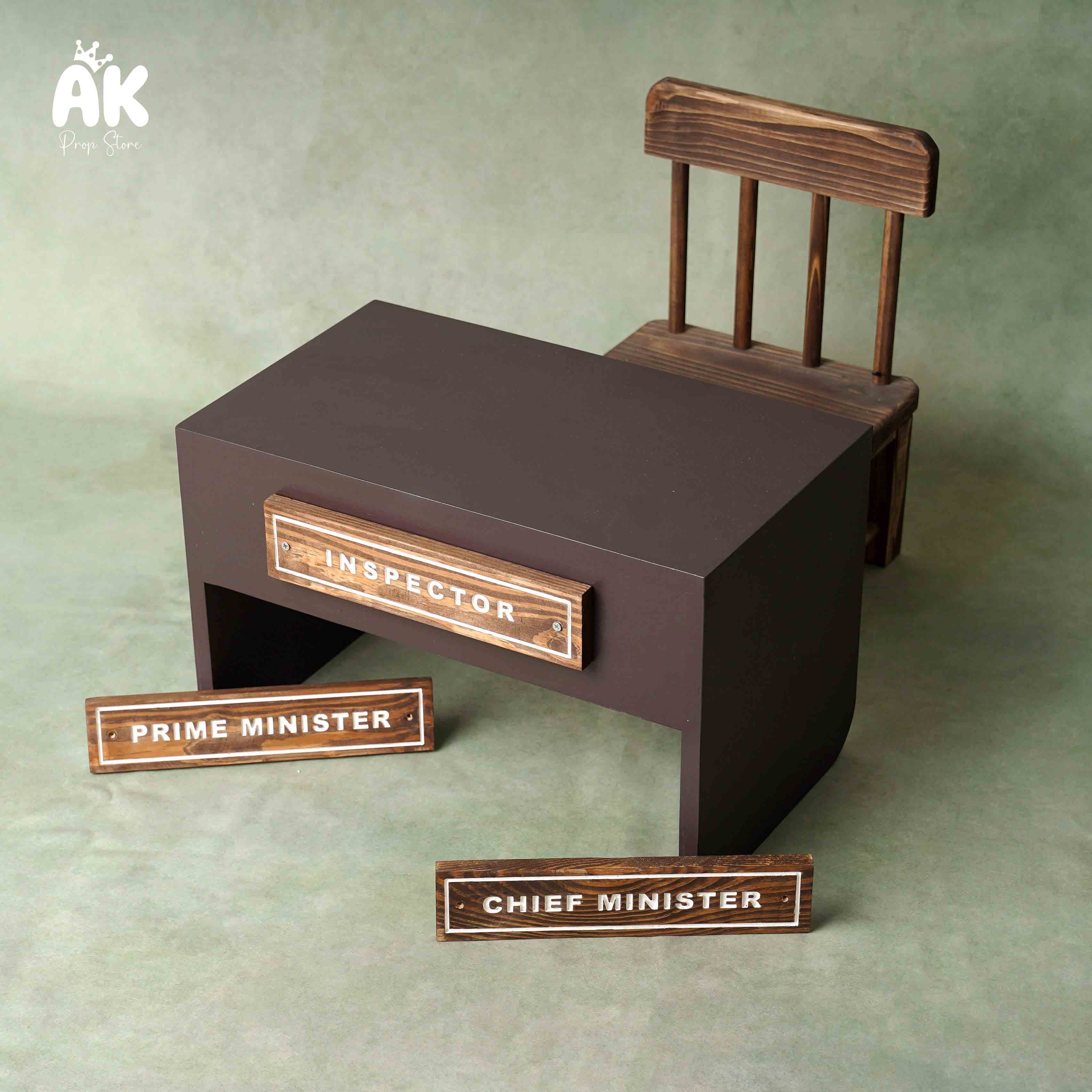 Office Table - Brown Office Table - Brown
