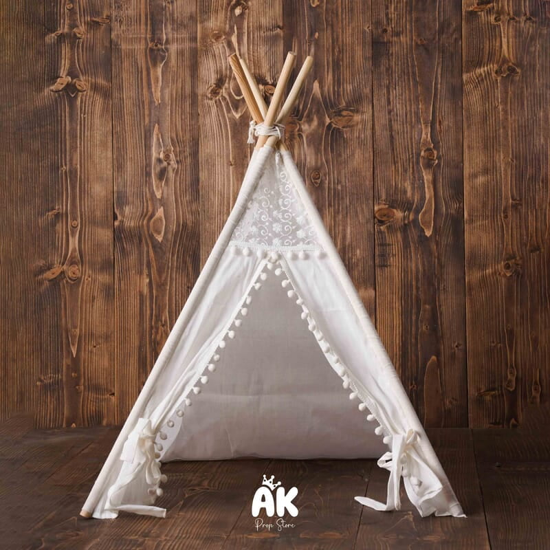 White Teepee Tent - 3 Feet White Teepee Tent - 3 Feet