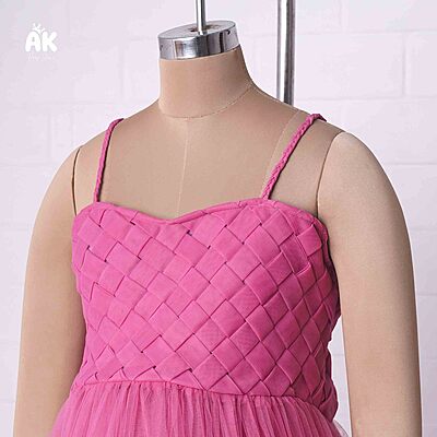 Daisy Gown - Medium Violet Red - M-L Daisy Gown - Medium Violet Red - M-L