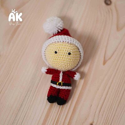 Crochet Santa Toy