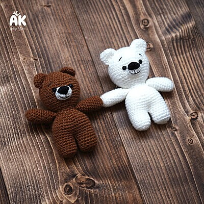 Crochet Teddy Bear Toy