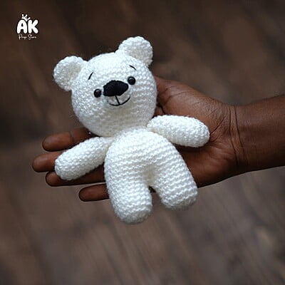 Crochet Teddy Bear Toy