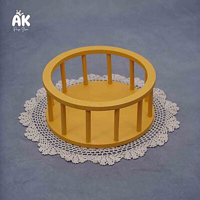 Round Wooden Crib Round Wooden Crib