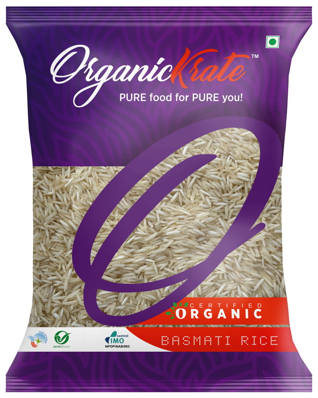 OrganicKrate Basmati Rice Premium - Organic OrganicKrate Basmati Rice Premium - Organic