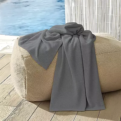 Sofrito Divine Series Spa Bath Towel, Grey – 100% Cotton, 630 GSM, 30x60 Inches