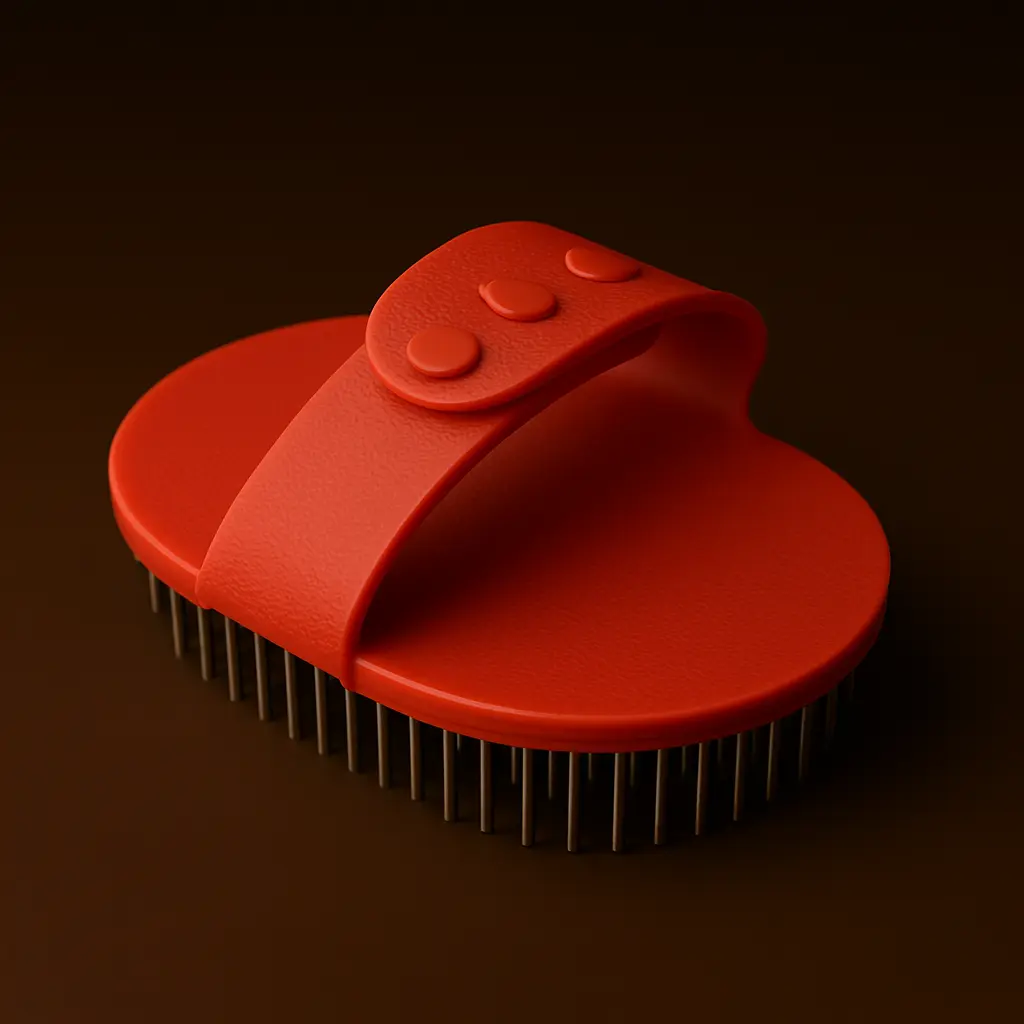 Pets Silicone Hair Removal Brush With Stainless Pin