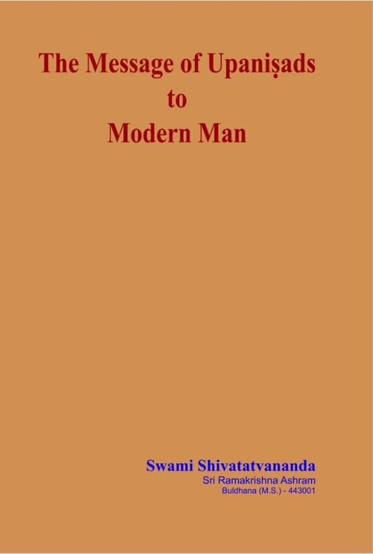 BAE150 The Message of Upanishad to Modern Man