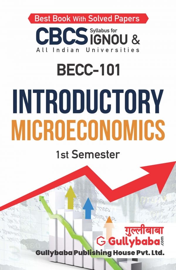 IGNOU BECC-101 - Introductory Microeconomics, Latest CBCS Help Book Edition