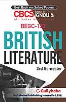 IGNOU BEGC-133 - British Literature, Latest CBCS Help Book Edition
