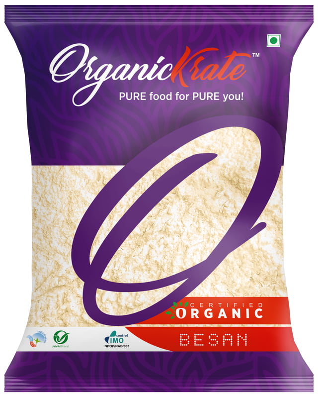 OrganicKrate Besan (Gram Flour) - Organic OrganicKrate Besan (Gram Flour) - Organic