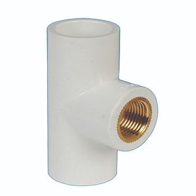 uPVC Pipes (Brass Tee)