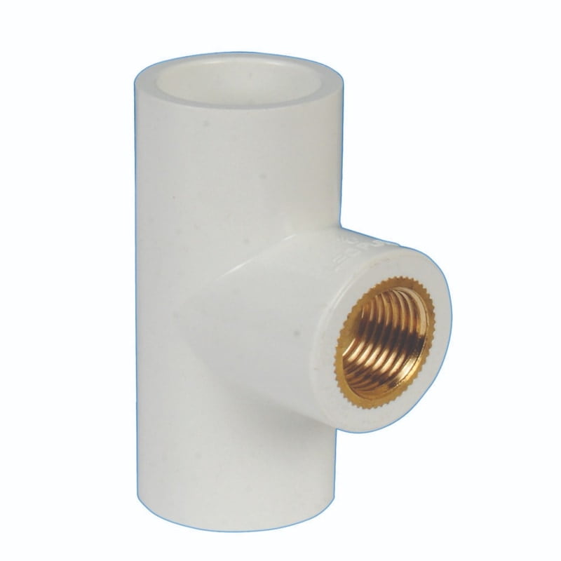 uPVC Pipes (Brass Tee) uPVC Pipes (Brass Tee)