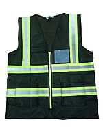 SAFETY HIGH VISIBILITY JACKET (BLACK)