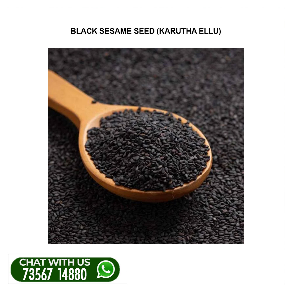 BLACK SESAME SEED (KARUTHA ELLU) 100GRM
