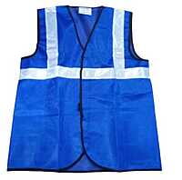 POLYESTER SAFETY VEST (BLUE)