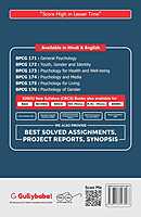 IGNOU BPCG-176 - Psychology of Gender, Latest CBCS Help Book Edition