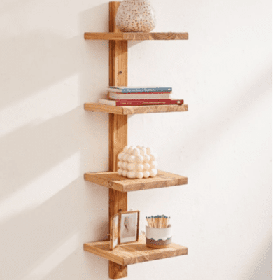 Woodenlia Column Wood Wall Shelf Woodenlia Column Wood Wall Shelf