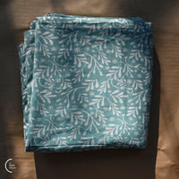Beyond Print Collection Cotton Bedsheet - Foliate Green (90x100) Beyond Print Collection Cotton Bedsheet - Foliate Green (90x100)
