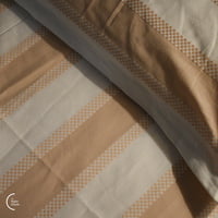 Align Collection Cotton Bedsheet - Beige (90x100)