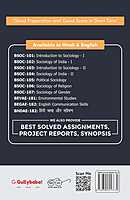 IGNOU BSOC-106 - Sociology of Religion, Latest CBCS Help Book Edition