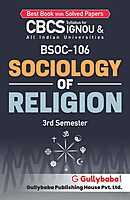 IGNOU BSOC-106 - Sociology of Religion, Latest CBCS Help Book Edition