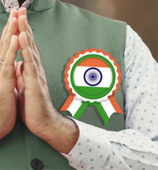 Tri Colour Badge Tri Colour Badge
