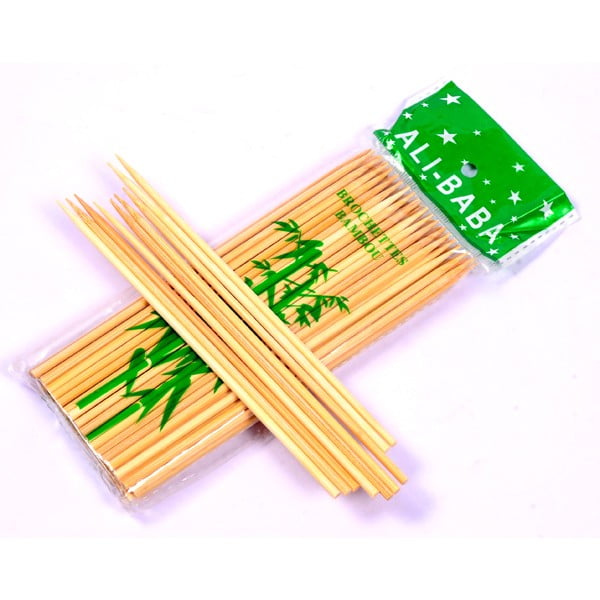 Bamboo Wooden Skewer | 6 Inch Bamboo Wooden Skewer | 6 Inch