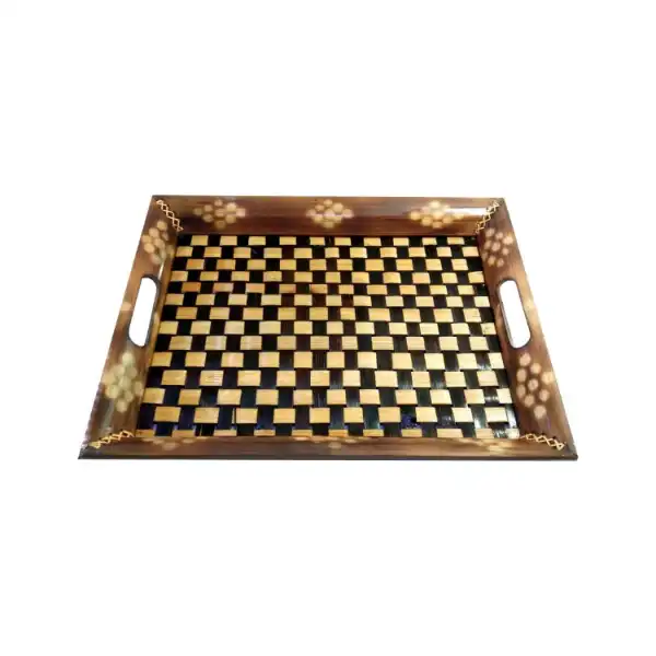 Bamboo Jungli Serving Tray army style