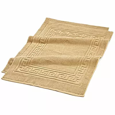 Bath Mat - Regular - 80% Cotton 20% Polyester - Beige Bath Mat - Regular - 80% Cotton 20% Polyester - Beige