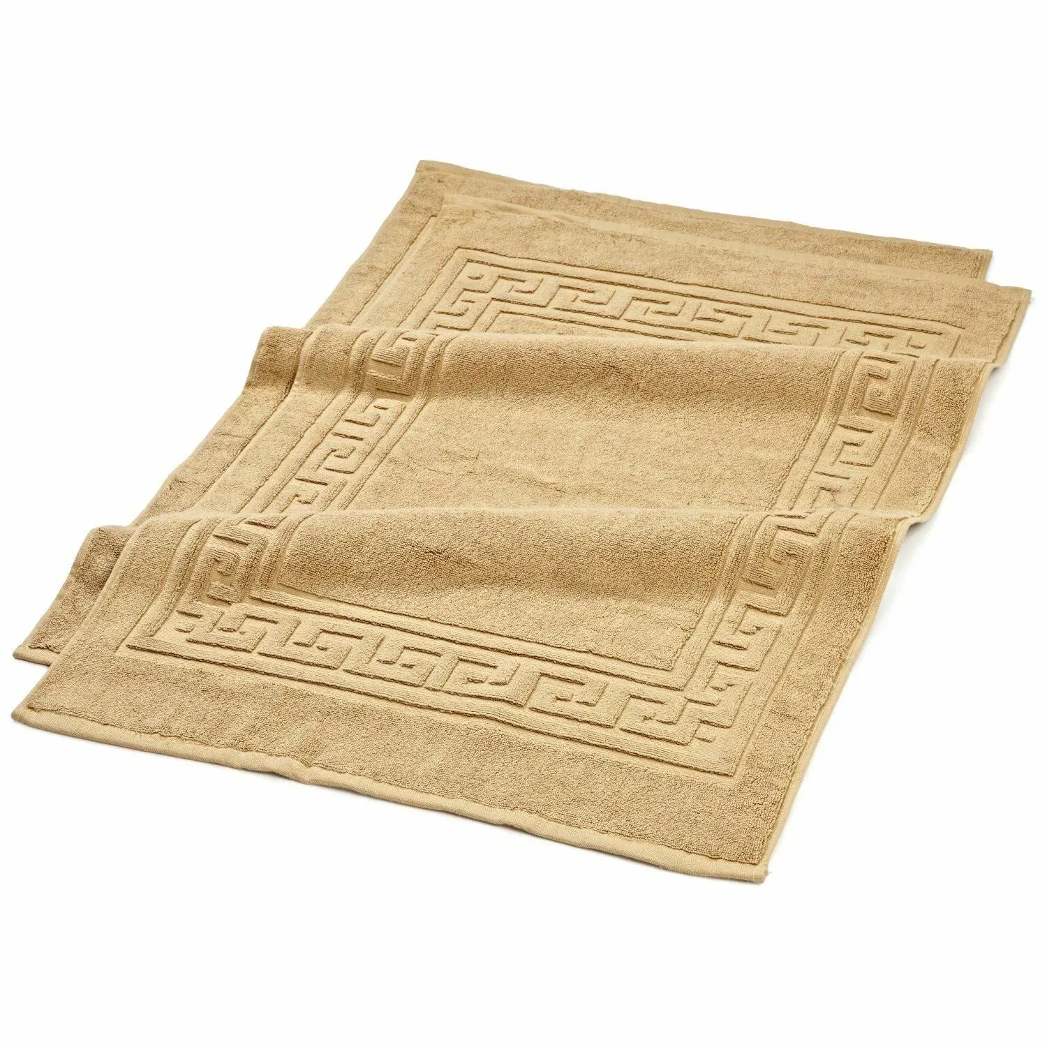 Bath Mat - Regular - 80% Cotton 20% Polyester - Beige
