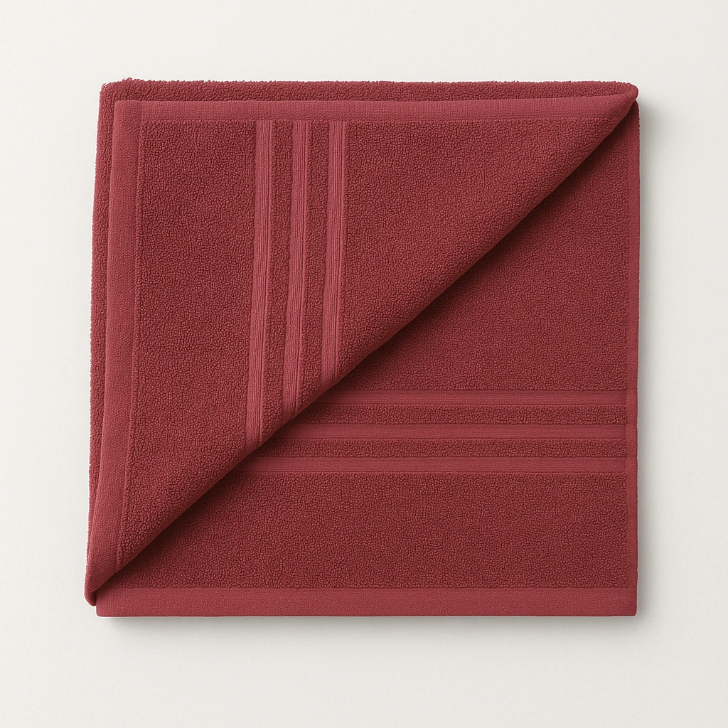 Sofrito Bath Towel - Regular Series - 80% Cotton 20% Polyester - Wine Sofrito Bath Towel - Regular Series - 80% Cotton 20% Polyester - Wine