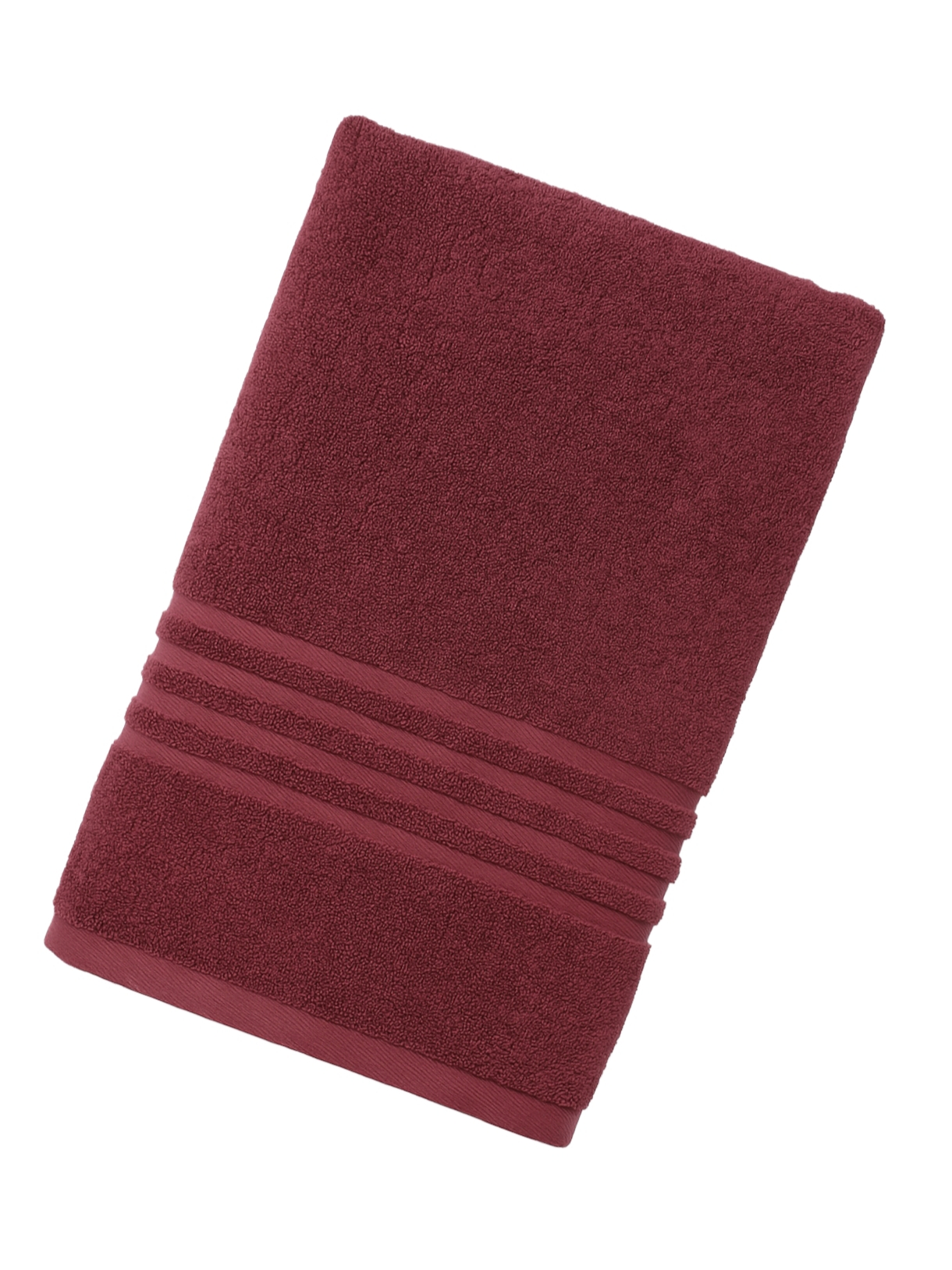 Sofrito Bath Towel - Regular Series - 80% Cotton 20% Polyester - Wine