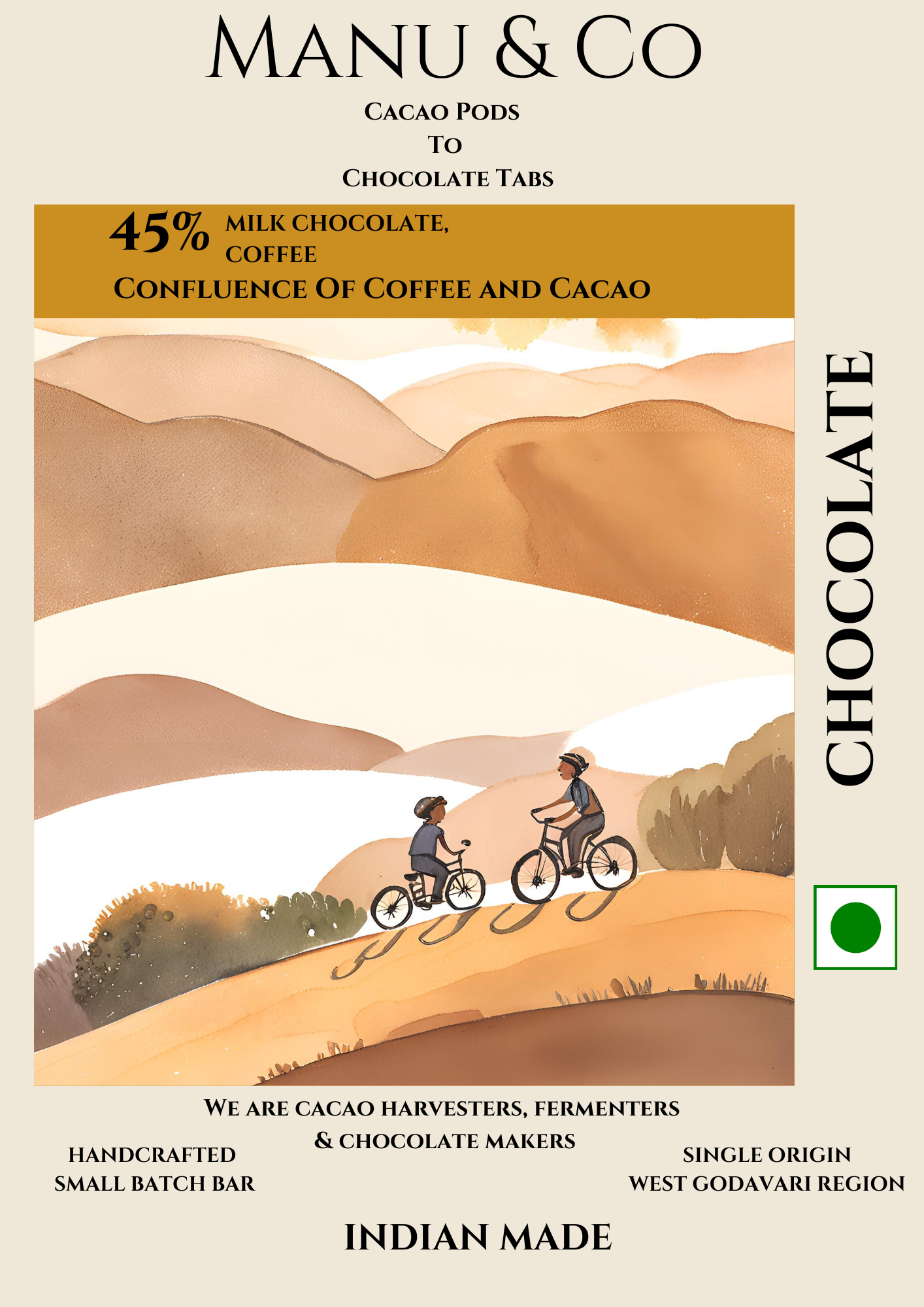 45% Milk Chocolate & Coffee