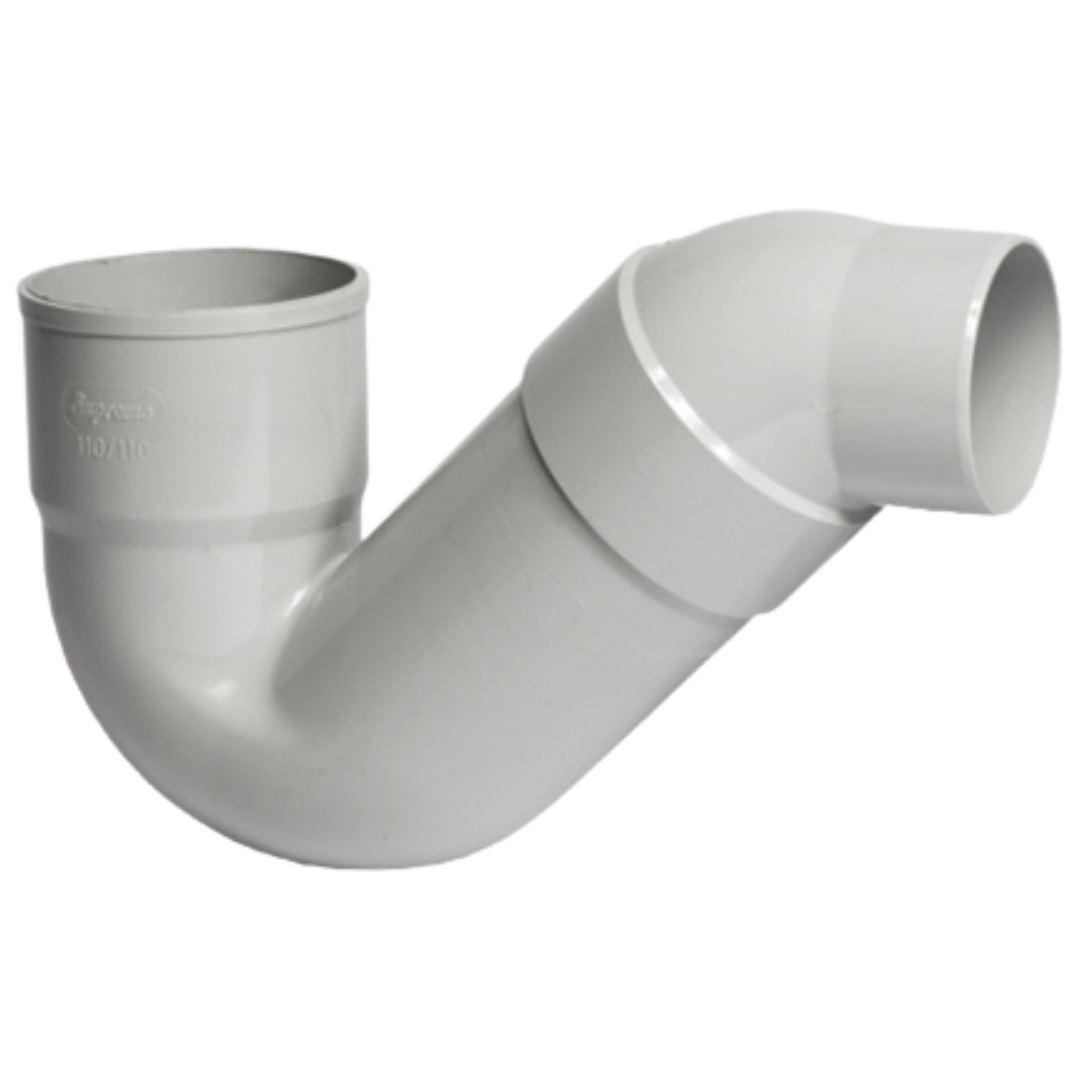 Bell Mouth Trap, 110*75mm, 4"*2-1/12"(Inch), Supreme S.W.R Pipes & Fittings 