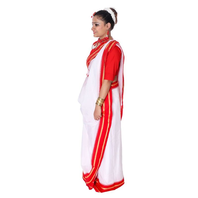 Bengali Saree Fancy Dress Costume Bengali Saree Fancy Dress Costume