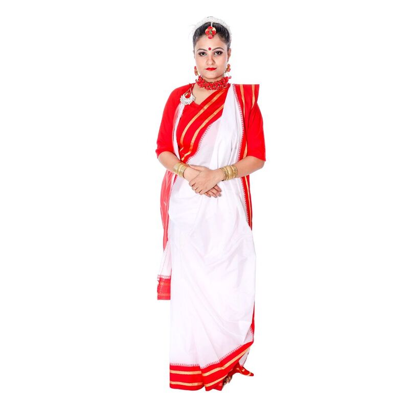Bengali Saree Fancy Dress Costume Bengali Saree Fancy Dress Costume