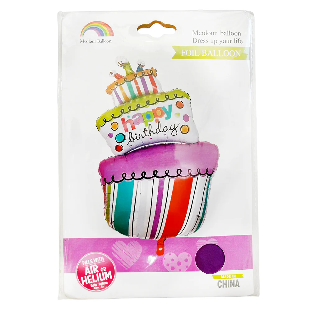 Birthday Cake Foil Balloon Birthday Cake Foil Balloon